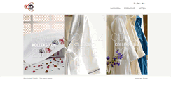 Desktop Screenshot of kismet-tekstil.com
